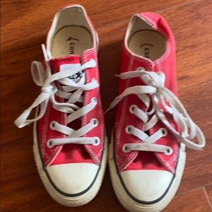 Gently used RED Converse All-Star Sneakers